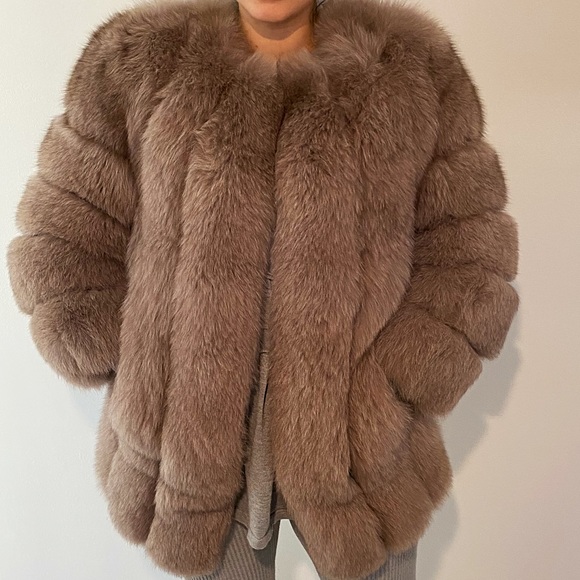 Twenty Fall Real Fox Fur Coat - Picture 5 of 5